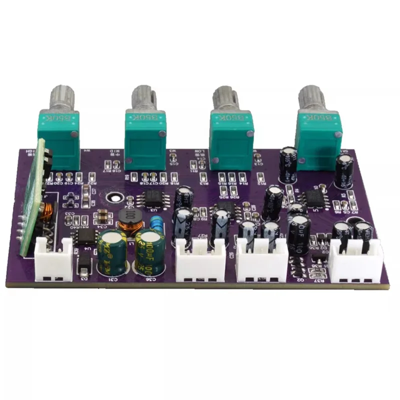 

N05R NE5532 Preamp Tone Board HIFI Outdoor Speaker 3-Band Balanced(Bass/Mid/Treble) Single DC9-29V Power Supply