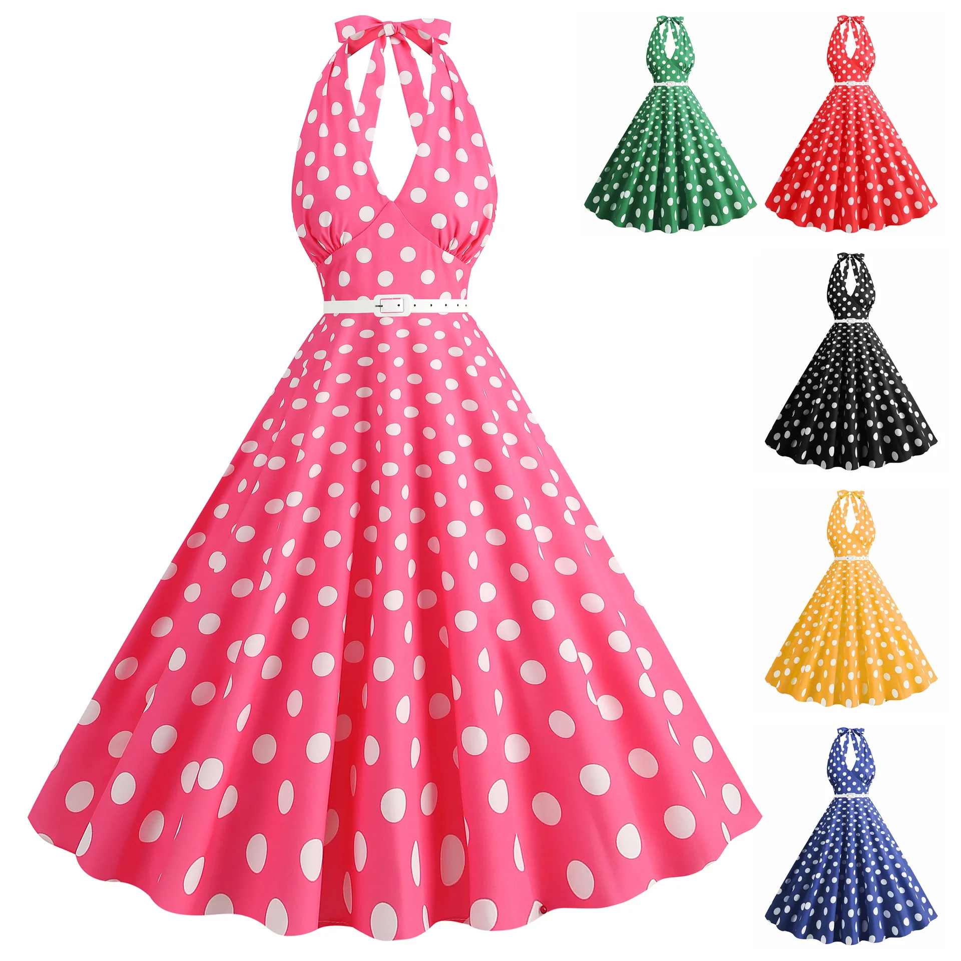 Seksowna sukienka halter z głę – Women'S Fashion In The 1950S recenzja i cena
