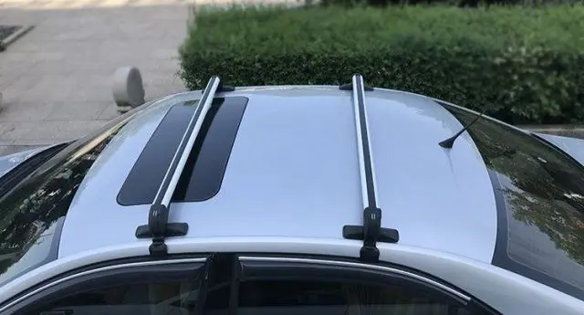 92-115cm Car Luggage Rack Cross Bar Aluminum Alloy Car MPV Pickup Truck Load Cross Roof Frame Beam Travel Rack Cargo Support