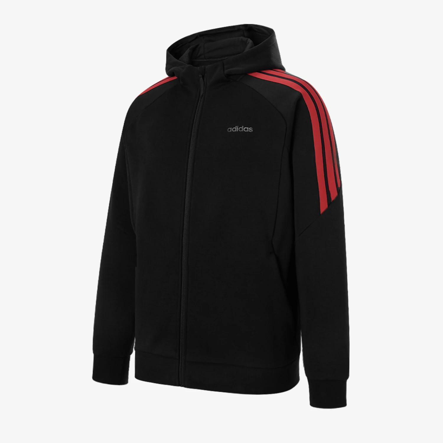 Adidas genuine autumn and winter men's plush warm running training jacket KQ7855