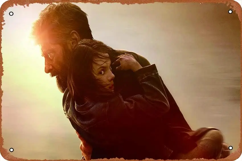 Logan 2017 Movie 5k Plaque Poster Metal Tin Sign 8