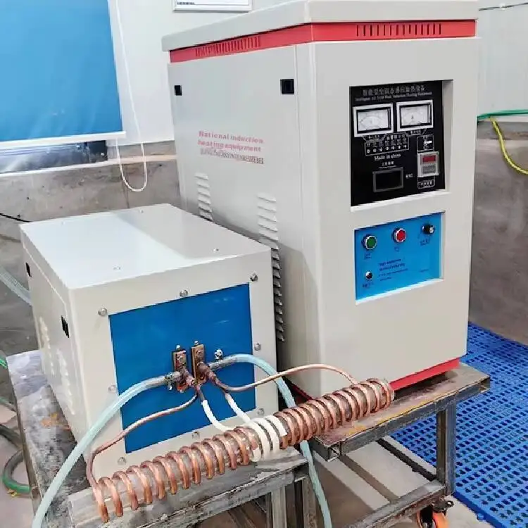 Hot Forging, Melting Equipment, Small Handheld Welding Heater High Frequency Induction Heating Machine Annealing