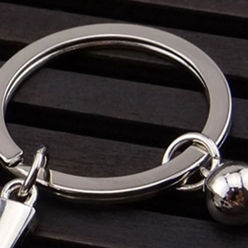 トップセール 10 個スポーツピンポン卓球ボールバドミントンボウリングボールキーホルダーキーチェーンキーリングキーリングお土産ギフト