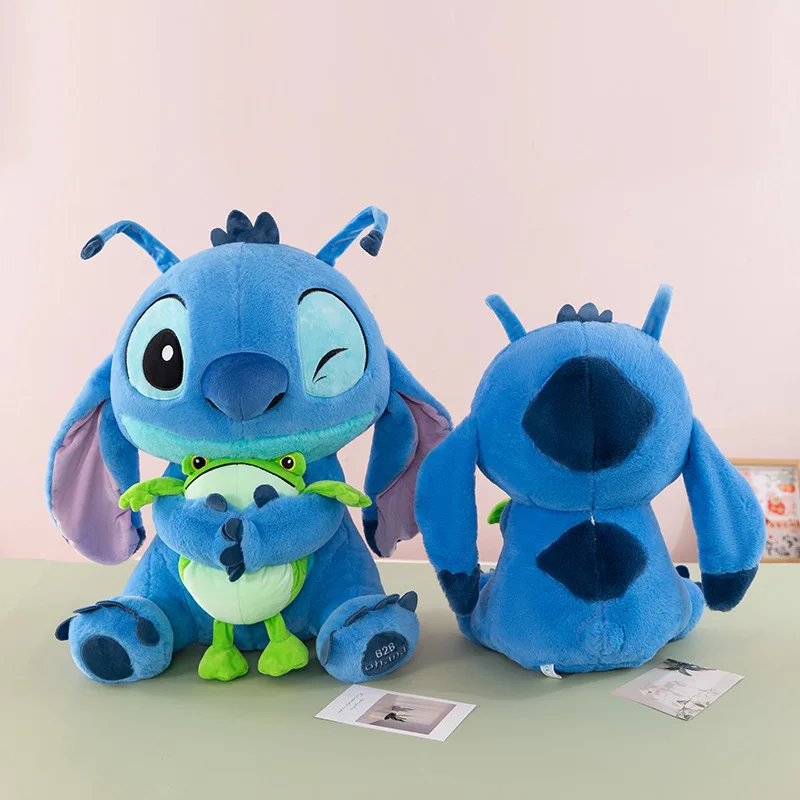 Disney Stitch The Frog Dolls Lilo & Stitch Series Cartoon Toys Anime Bambole di pezza morbide Cuscino Giocattoli Regalo di compleanno per le ragazze dei ragazzi