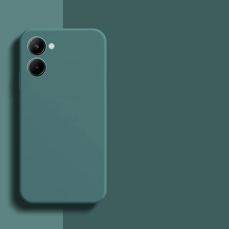 For Realme 10 Case Cover Realme 11 Pro Plus 10 9 9i C55 C53 C35 C33 C31 C30 C21Y Soft Liquid Silicone Phone Cases On Realme 10