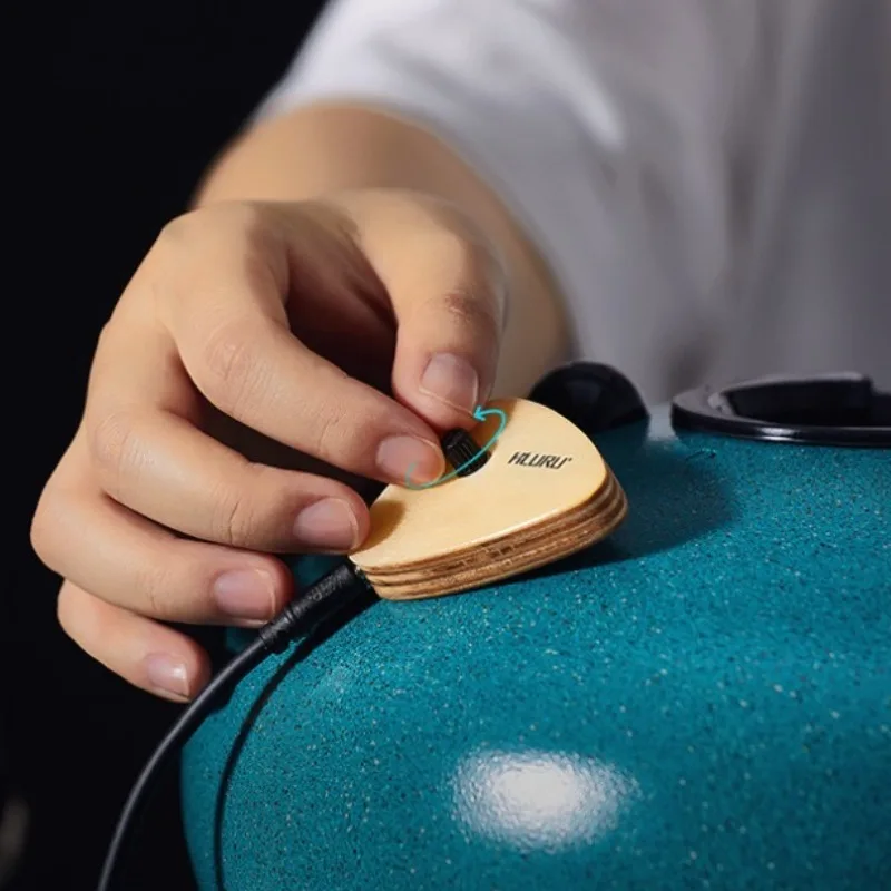 Многофункциональный портативный гитарный звукосниматель, минималистичный гитарный звукосниматель из кленового дерева, удобные инструменты для практики гитары