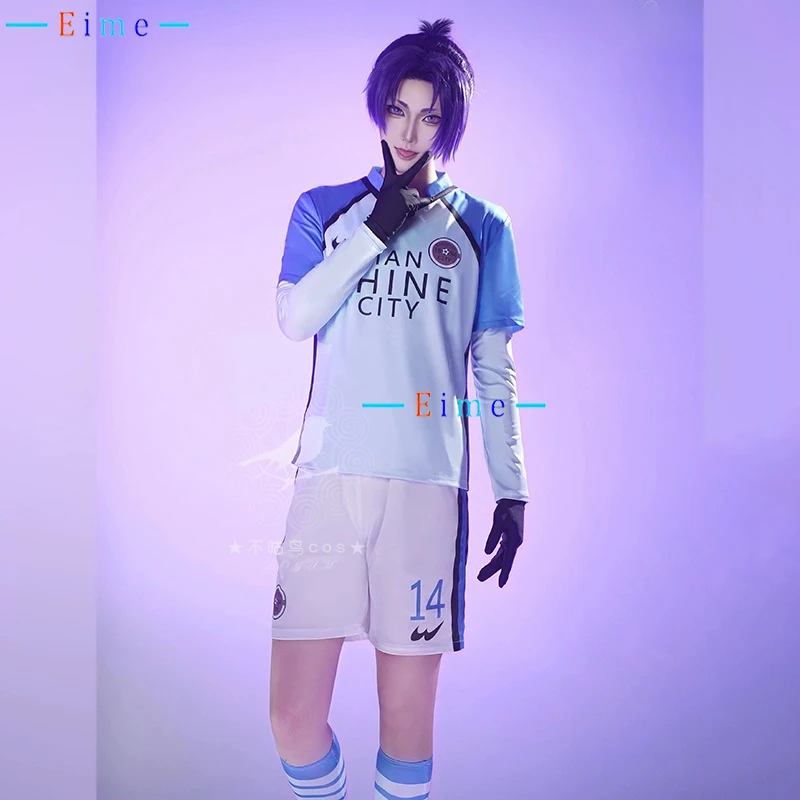

Chigiri Hyoma Nagi Seishiro Mikage Reo Cosplay Costume Football Team Clothing Party Suit Halloween Uniforms Custom Made