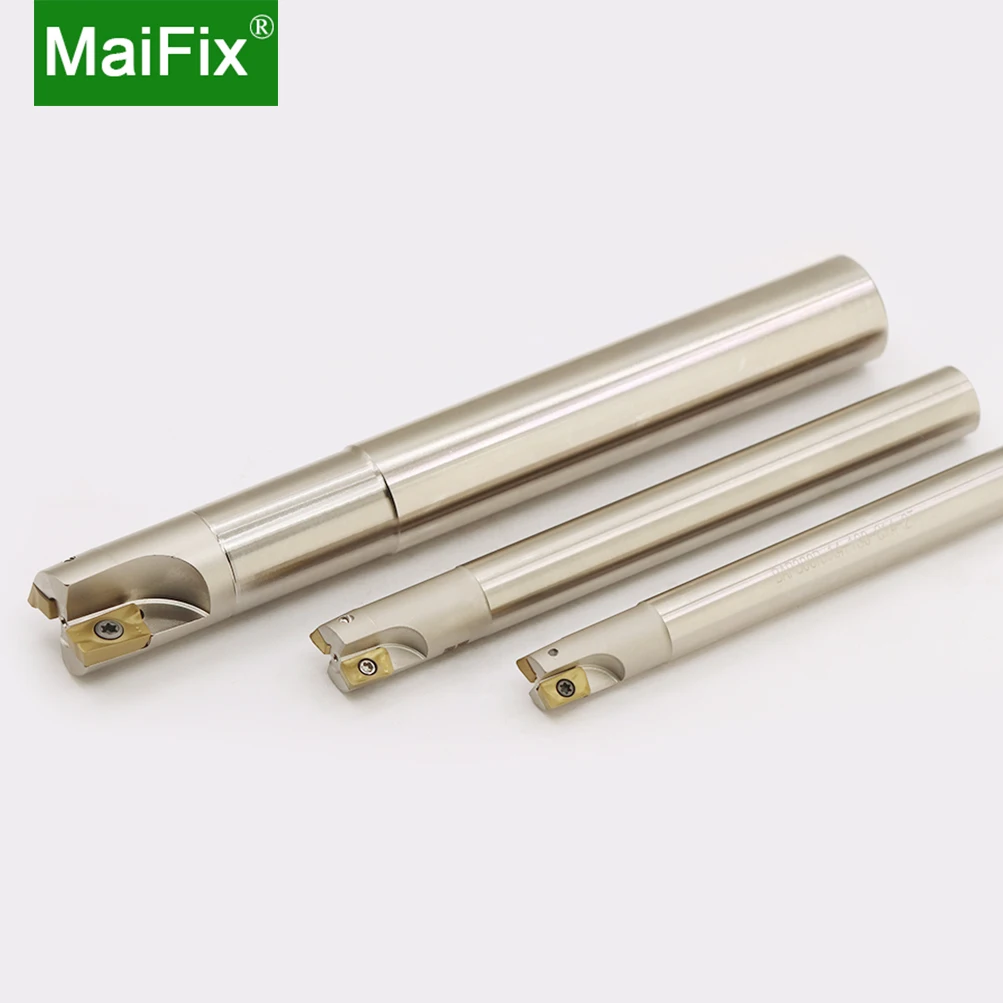 MaiFix  BAP300 BAP400 CNC Right Angle Shoulder APMT 1135 1604 Carbide Insert End Mill Lathe Indexable Cutter