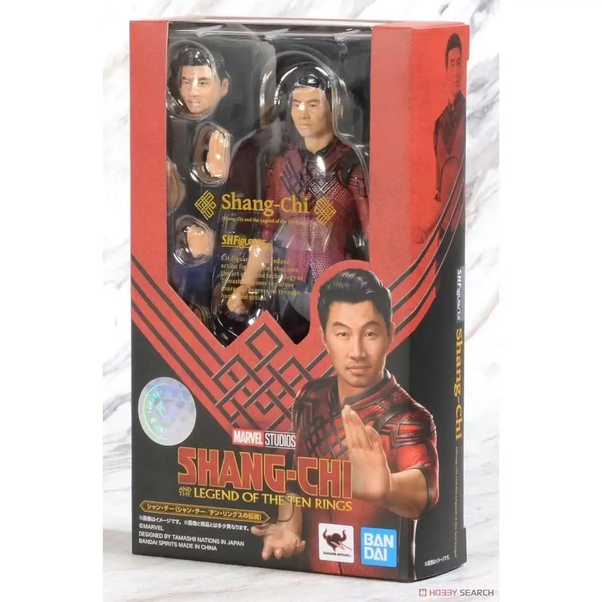 

Bandai SHF Marvel Shangqi and The Legend of Ten Rings Shangqi Shangqi Kung Fu Master Finished Handmade