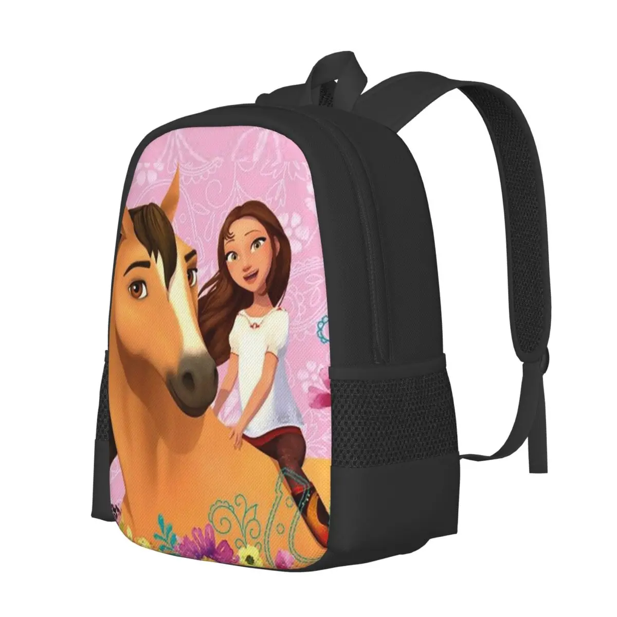Spirit Riding Free Student Backpack School Bag Hiking Travel Daypack for Men Women Fashion Bookbag Shoulder Bags