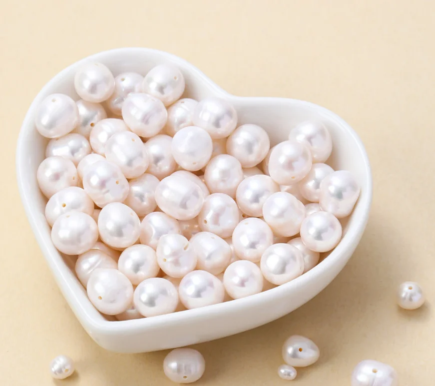 

GENUINE NATURAL SOUTH SEA WHITE LOOSE PEARL CAN MAKE EARRING NECKLACE PENDANT FOR WOMEN JEWELRY & 20 PCS PEARLS FULL DRILLED