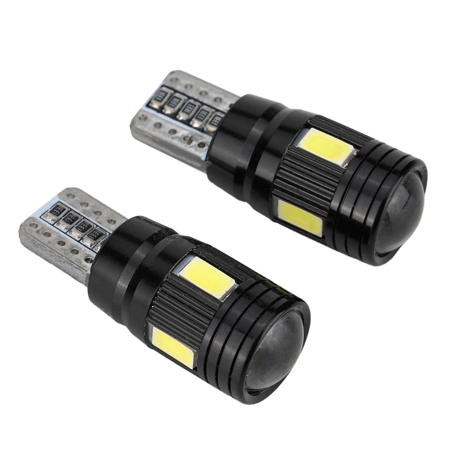 

2 шт., Автомобильные светодиодные лампы Canbus T10 5730 6Smd