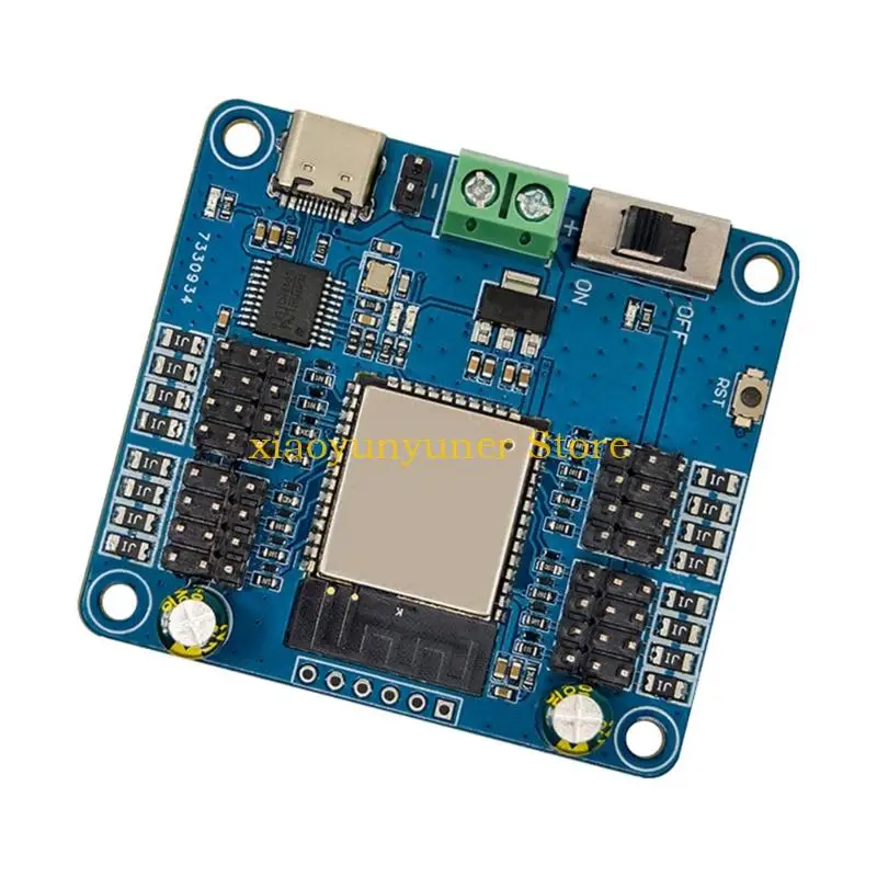 P9JB Robotic Arm Motion Control Module with 16 output layout, wireless command support and power entry access for DIY mechanism