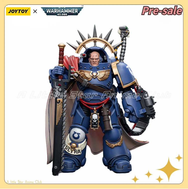 

【Pre Sale】Original JOYTOY 1/18 Action Figure Warhammer 40000 Ultramarines Captain in Gravis Armour Model Collection Toys