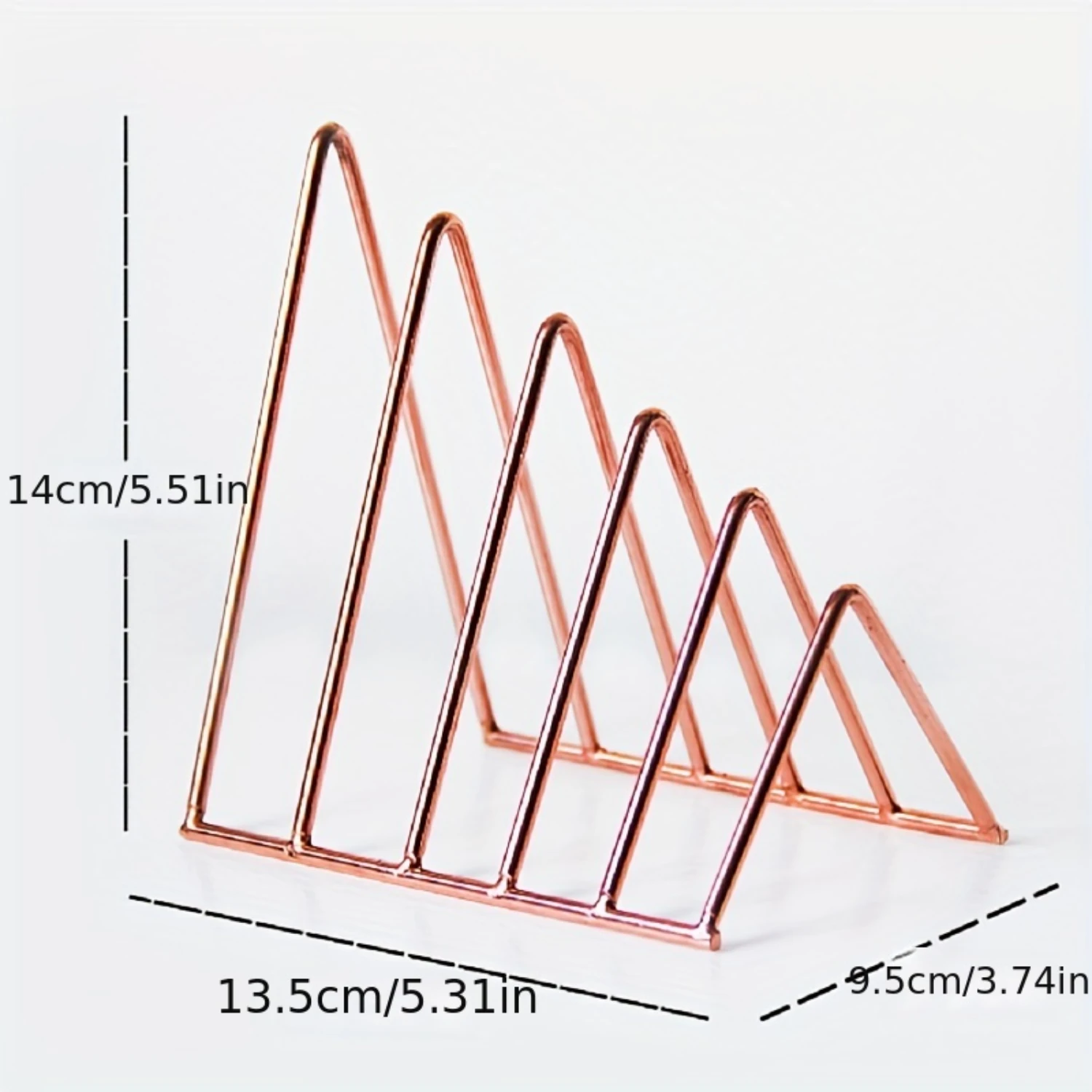 

1pc, Art . Desktop Shelf. Magazine Creative Desk Simple Iron. A Small Bookcase With A Triangular Shelf. Kitchen Shelf. Kitchen S