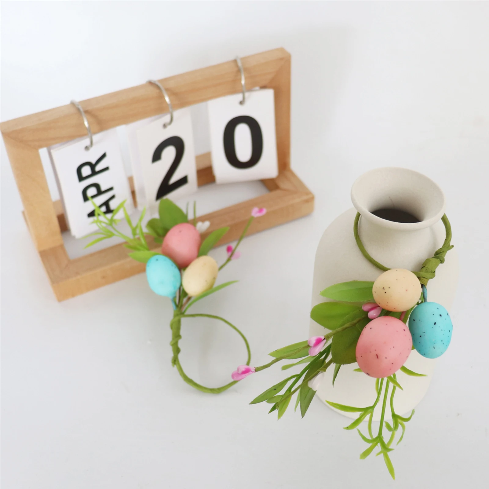 Portatovaglioli floreali con uova primaverili, banchetti, decorazioni per la tavola pasquali, per feste di compleanno, matrimoni