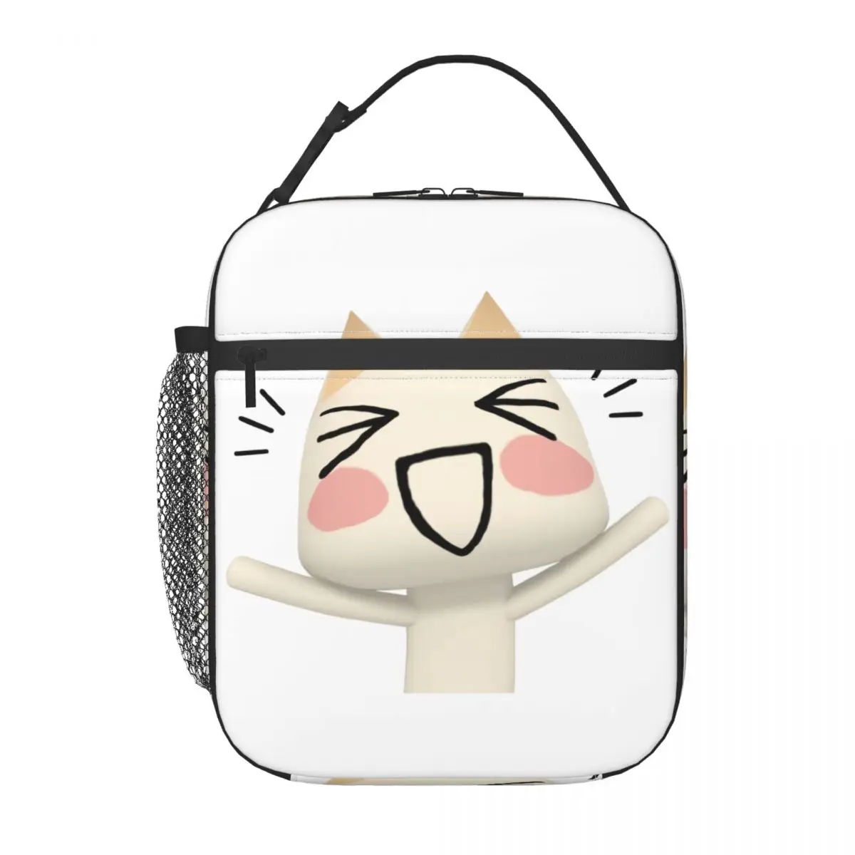 Cartoon Animation Toro Inoue Cat Insulated Lunch Bag for Women Resuable Cooler Thermal Lunch Box Office Picnic Travel