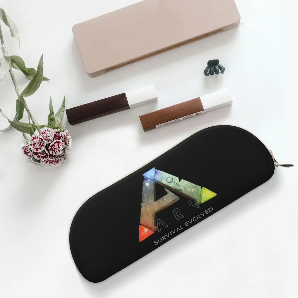 Ark Survival Evolved – trousses à crayons, porte-stylo, fournitures de papeterie de rangement, boîte à stylos de grande capacité, sac à crayons pour cadeaux pour garçons et filles