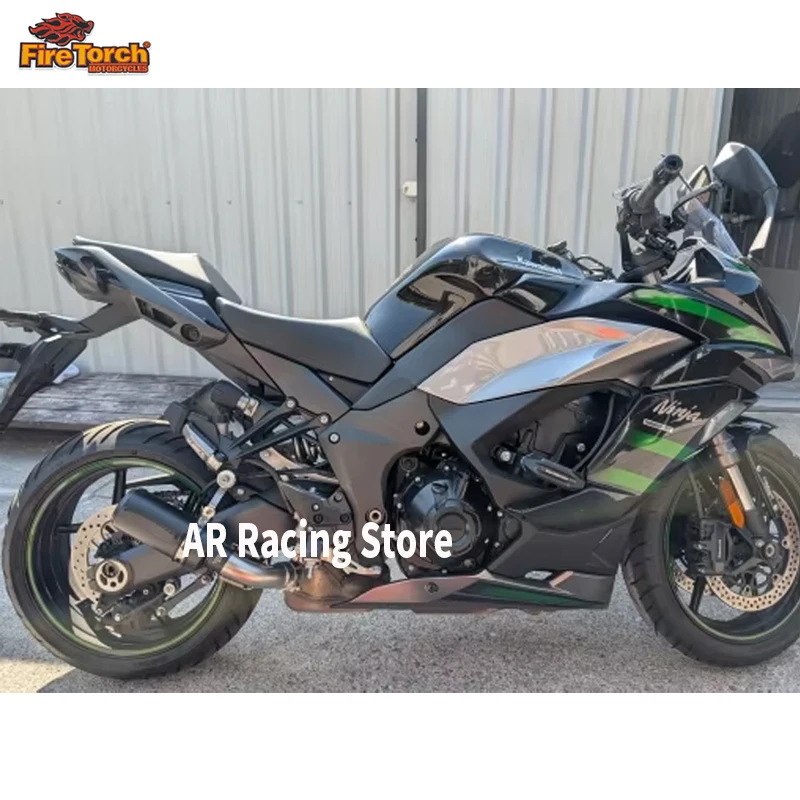 For Kawasaki Ninja1000SX Z1000SX 2020-2024 NINJA 1100 SX 2025 - 2027 Motorcycle Escape Moto Exhaust System Mid Pipe With Muffler
