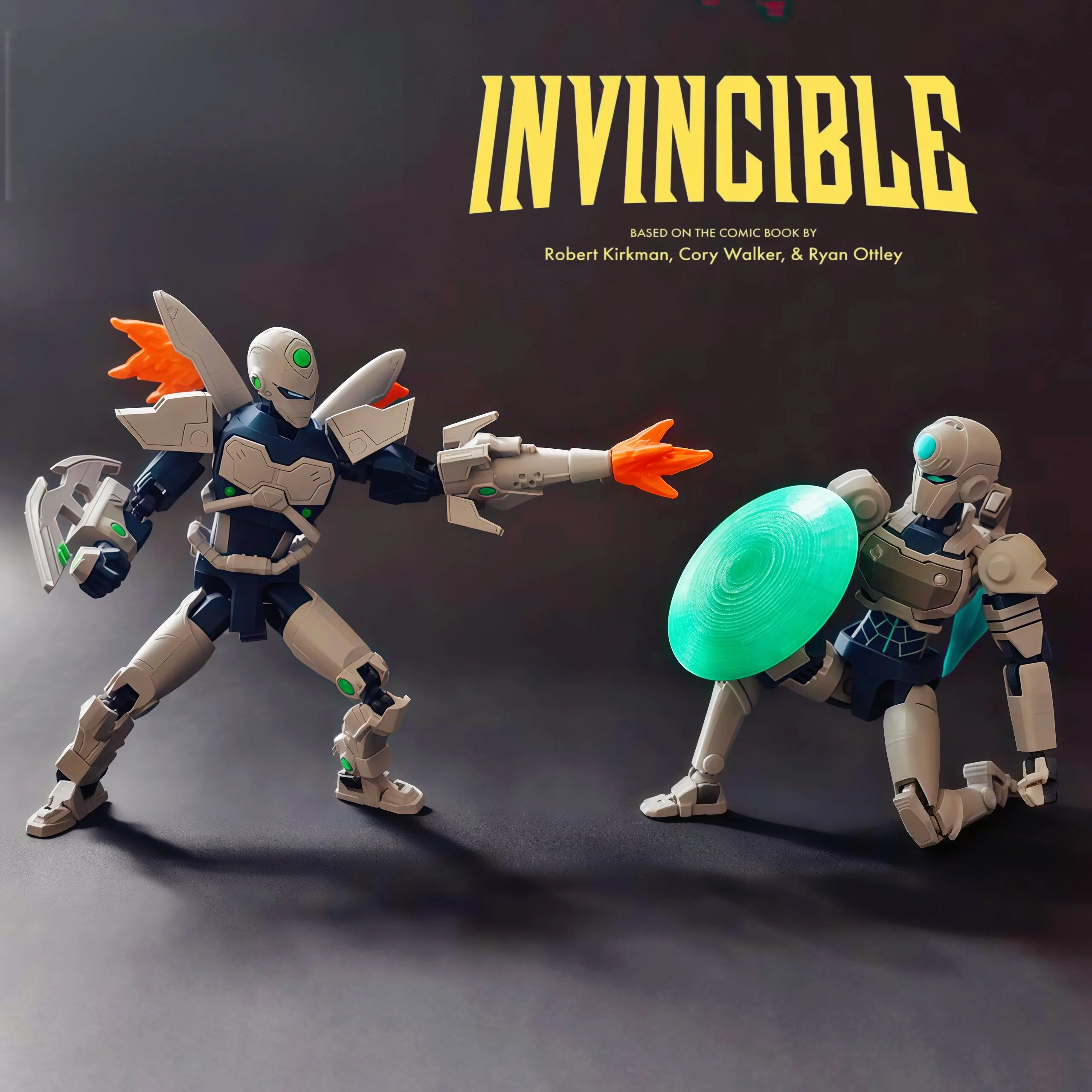 

Фигурка Invincible Mark: многосуставная, с подвижной головой, сменными элементами, технологичной броней, коллекционная игрушка для взрослых, для хобби и коллекций