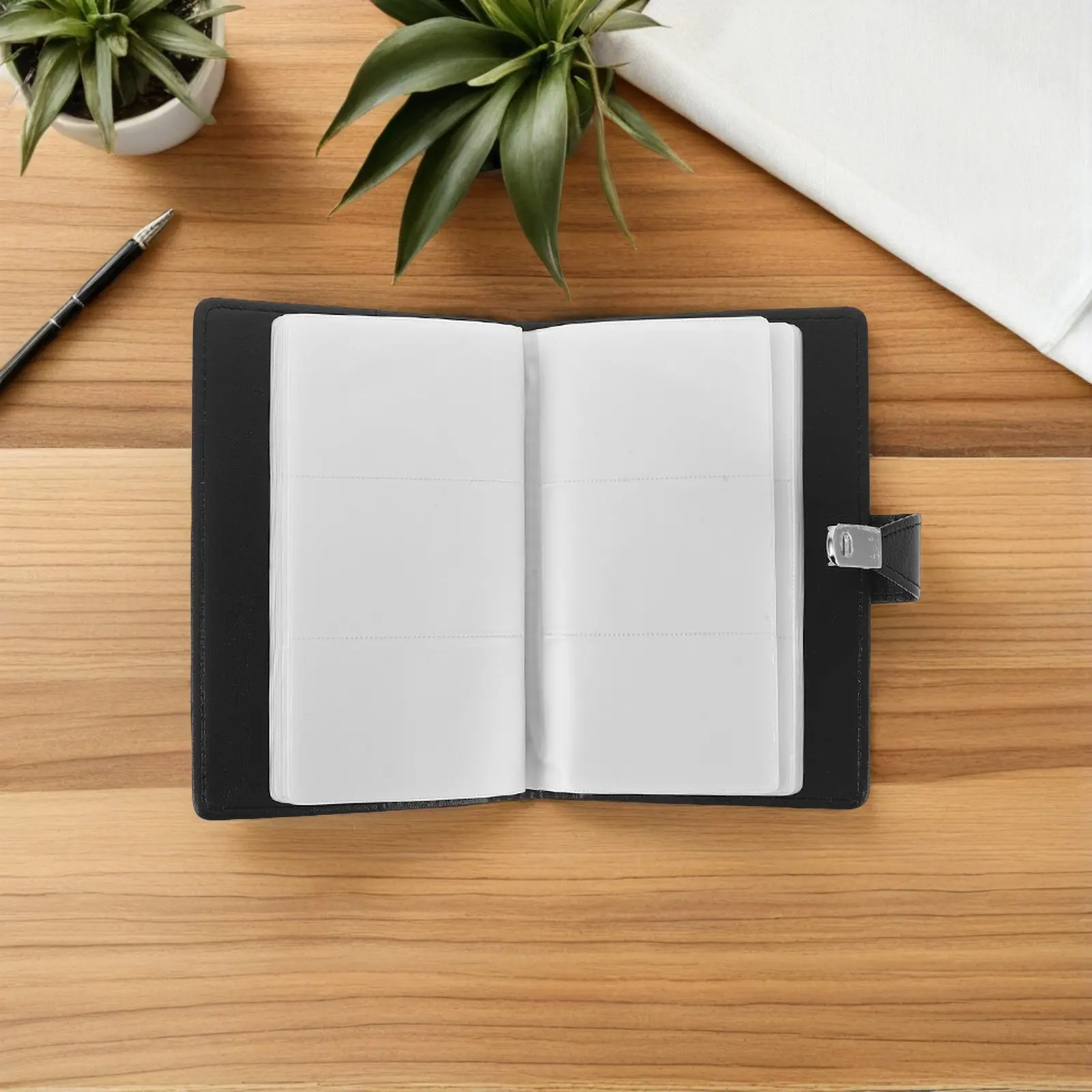 

Портативный органайзер-визитница для 150 визиток, тонкий, с мягкой обложкой, профессиональный, большой емкости