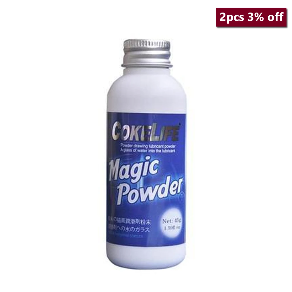 COKELIFE Solid Powder Sex Lubricant Water Base Mixed Using with Hot Water Oil for Vaginal Breast Anal Sex Lubrication 45g