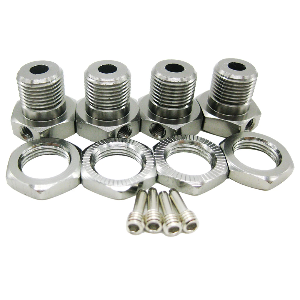 RCGOFOLLOW Wheel Hex Mount RC Car Part Strong Adapter For 1/10  MAXX Monster Trucks RC Upgrade Part RC Car Accessories