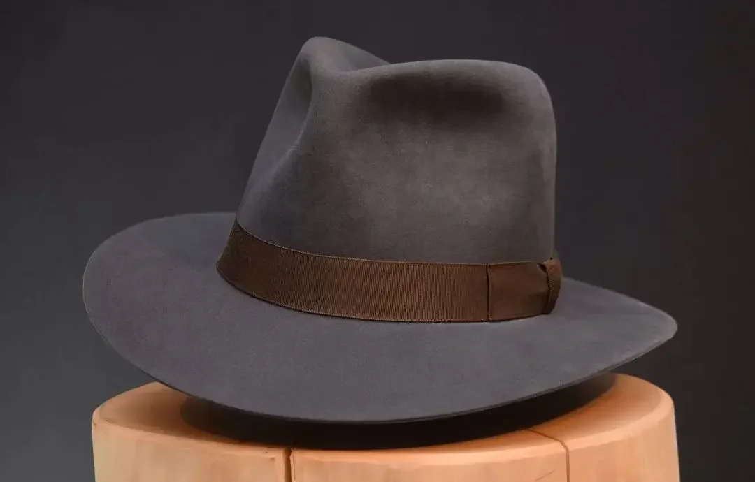 Men's and Women's Fashion Casual Western Cowboy Hat Bow Decorative Wool Top Hat Indian Hat Hot Selling Travel Holiday Sun Caps