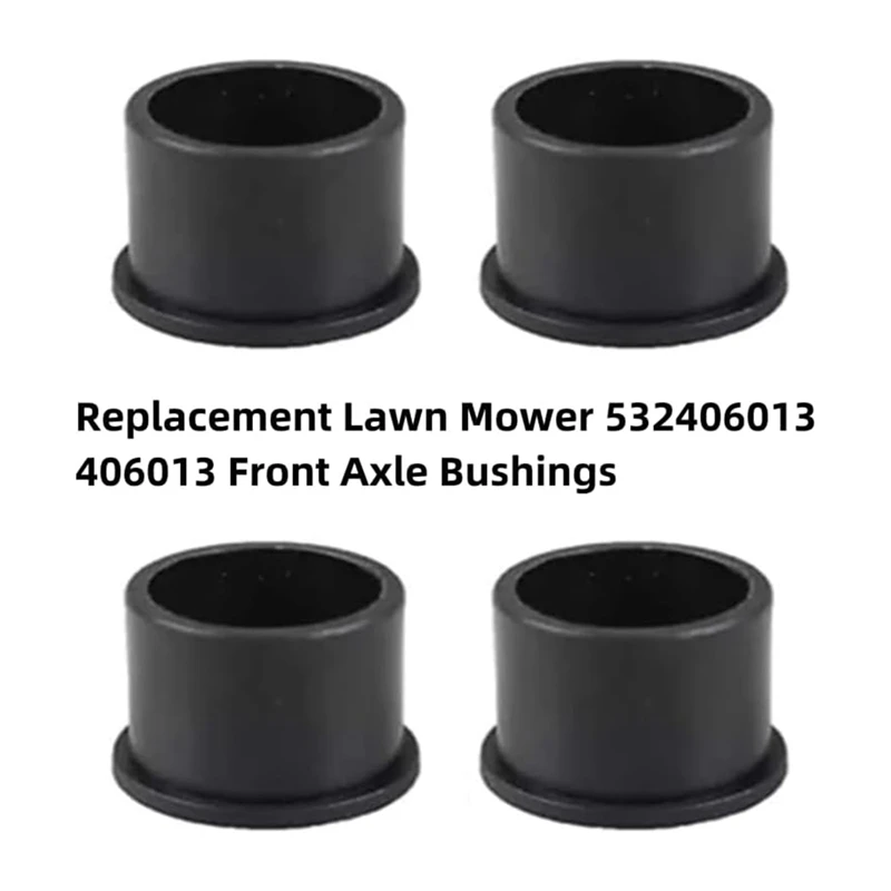 AT19-Replacement 532406013 Front Axle Bushing For Husqvarna, AYP, Craftsman 406013, Jonsered, Mcculloch, Partner (4 Pack)