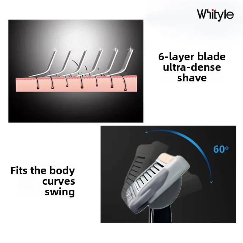 ماكينة حلاقة أمان جديدة للرجال تتراوح من خفيفة إلى قوية مع إعدادات غير قابلة للتعديل مصنوعة من سبائك الزنك تتضمن 10 شفرات