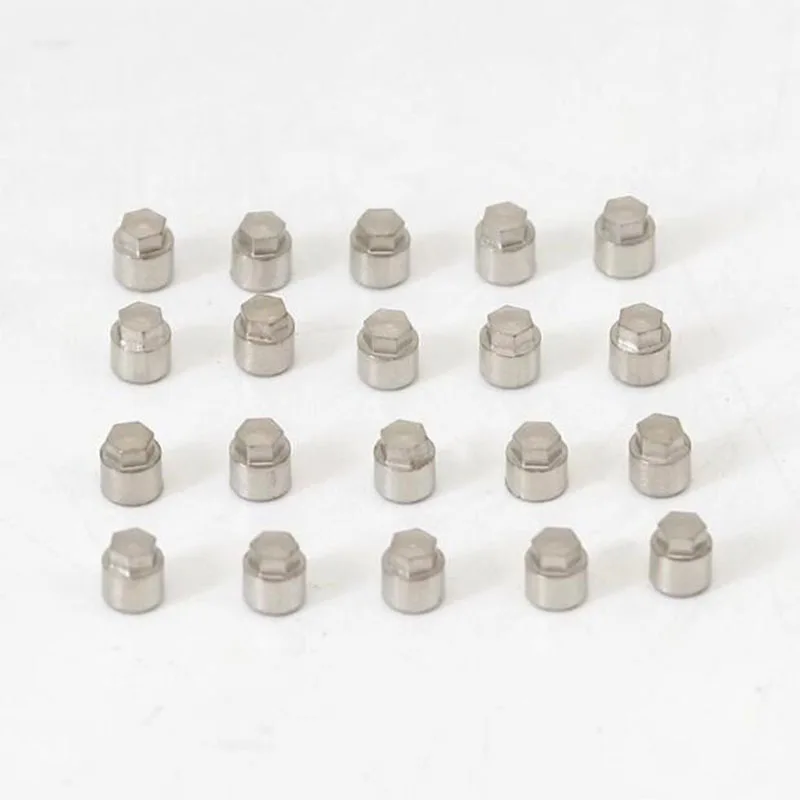 1:14 Scale 20pcs Wheel Hub Metal Nut JDM-167 RC Parts For Tamiya Truck Tipper 770s 56368 Actros Arocs MAN TGX RC Model Accessoy