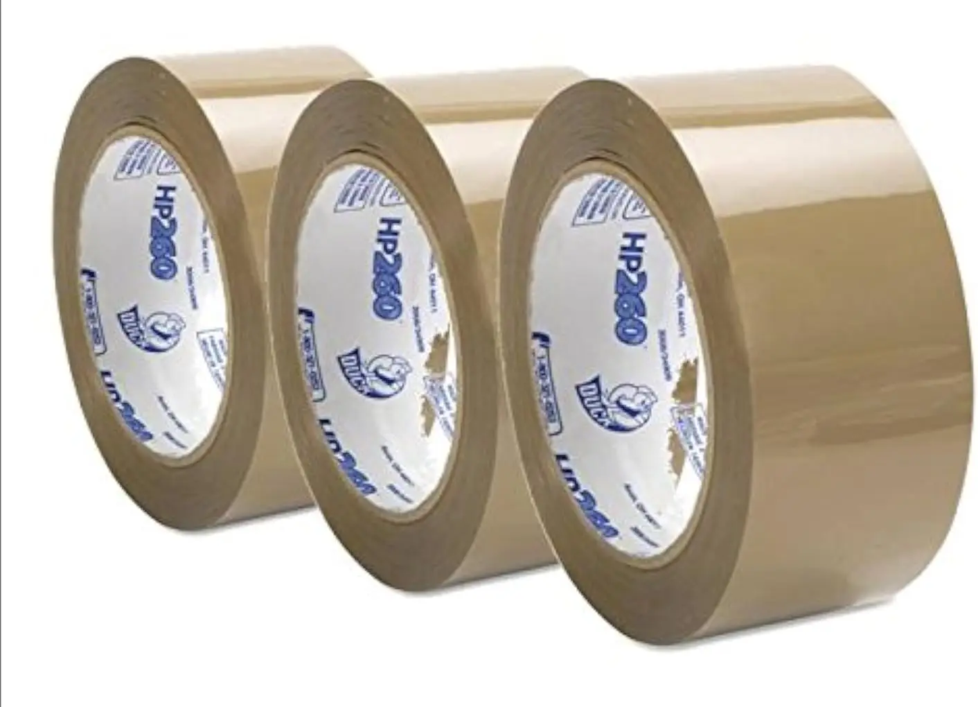 

Brand HP260 Tan Packaging Tape (High-Performance 3.1 Mil), 1.88-inch x 60 yards, #299009 - 3 ROLLS