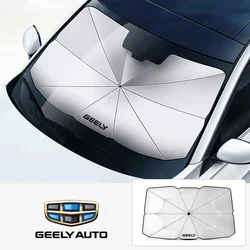 Suitable for Geely car insulation GC6 GC9 Tihao EC7 EC8 CK ATLAS GT Sport sunshade front windshield anti-UV sunshade