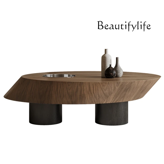 

Medieval style special-shaped minimalist coffee table living room household sofa tea table small apartment creative balcony