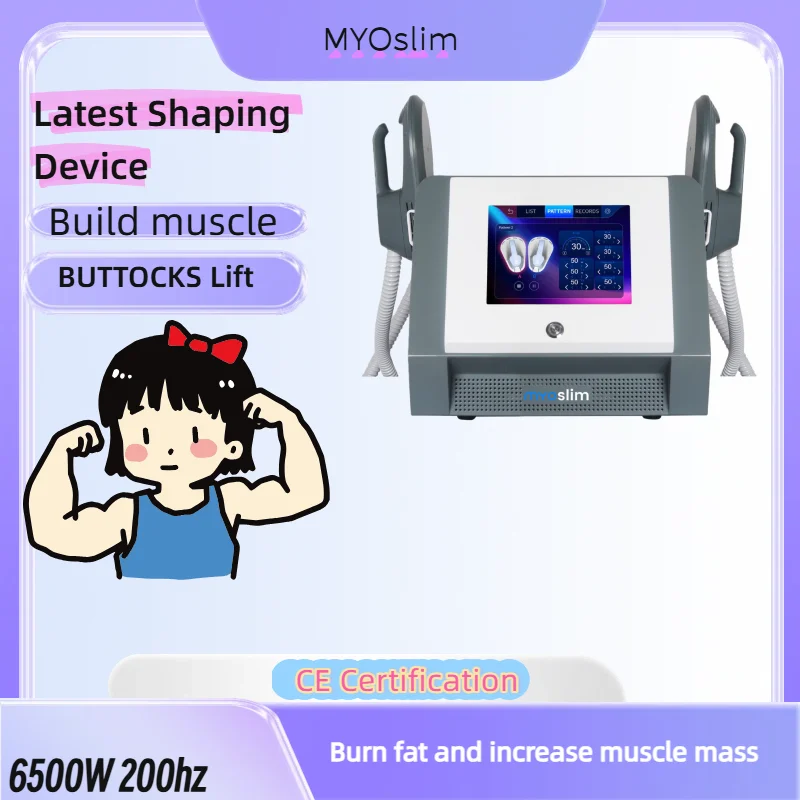 

MYOslim NEO RF HIEMT EMS Body Sculpt Machine Eletric Muscle Stimulator Fat Burner Weight Loss Butt Lifter And Shapers Body Care