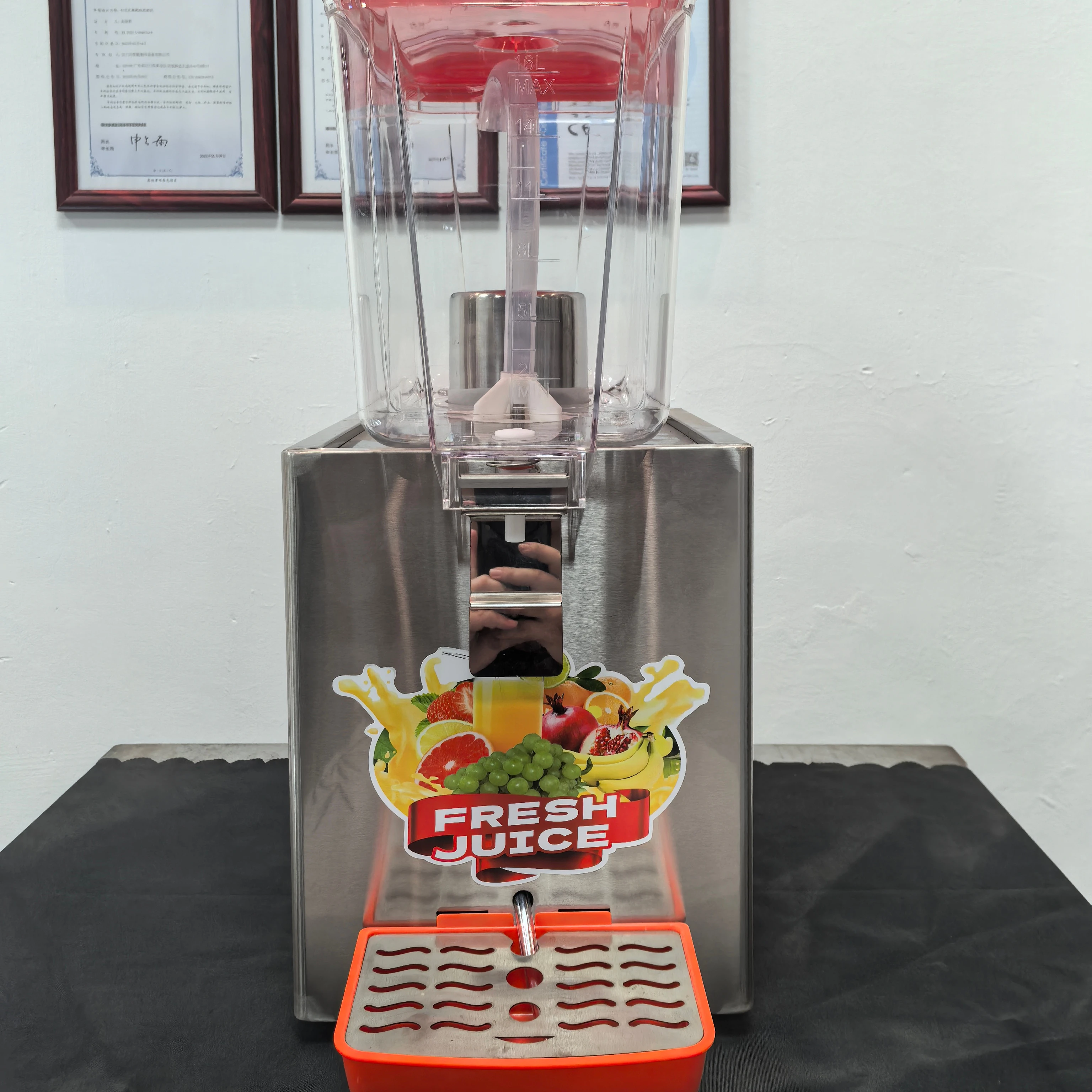 Commercial Orange Juicer Stainless Steel Automatic Juicer Machine Industrial Juice Maker