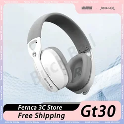 Monka Marvo Gt30 Wireless Headphone Three Mode E-Sports Headset Lightweight Headphones Earphone Ergonomic Pc Gamer Accessories