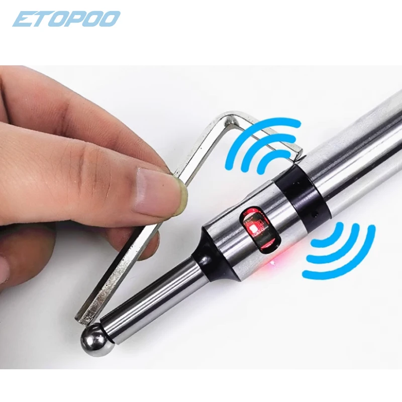 160mm 20mm Precision Electronic Digital Edge Finder With LED and Sound End Mill Milling CNC Machine Tools Accessories