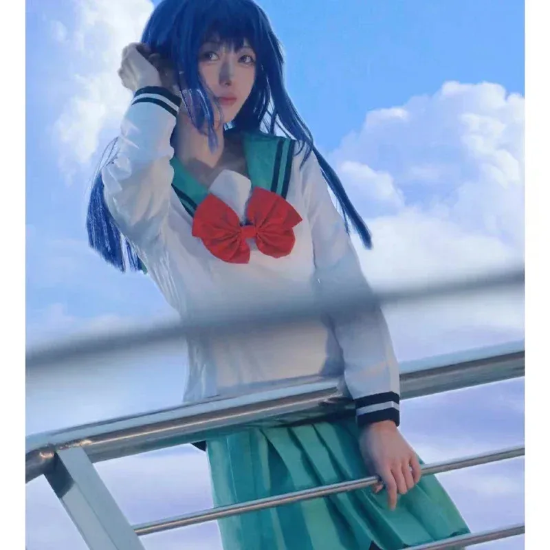 

Anime Saiki Kusuo The Disastrous Life K.-Nan Cosplay Teruhashi Kokomi Cosplay JK School Uniform Dress Halloween Carnival Clothes