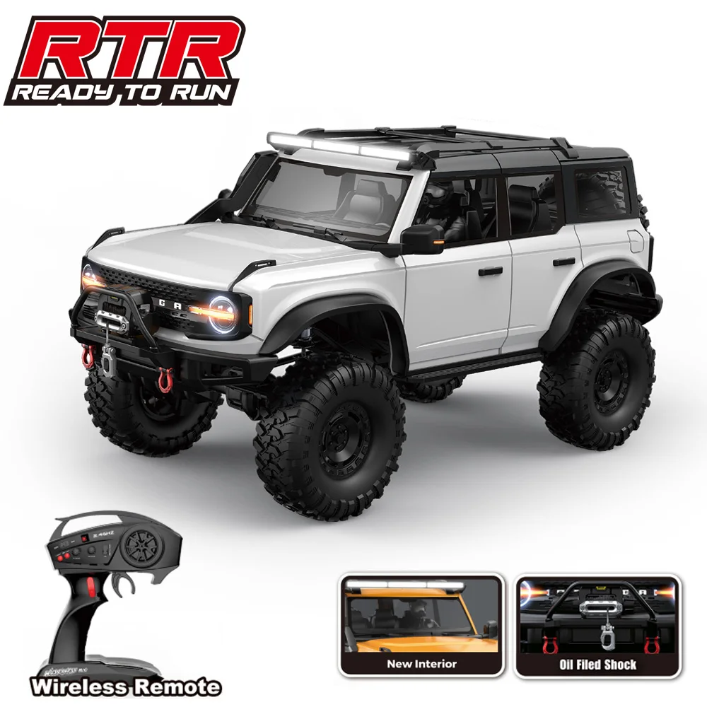 RC Crawler 1/10 Rc Car 4WD RTR HB R1001 with LED 2.4G Electric