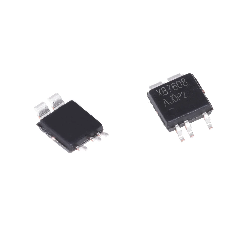 10 pçs/lote xb7608 xb7608aj xb7608af cpc5 2.4a proteção da bateria de lítio ic smd chipset boa qualidade