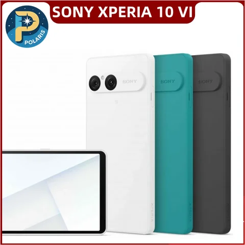 Sony Xperia 10 VI 128GB ROM XQ-ES54 Single SIM / XQ-ES72 Dual SIM Unlocked 5G Mobile Phone for All Telecom Operators