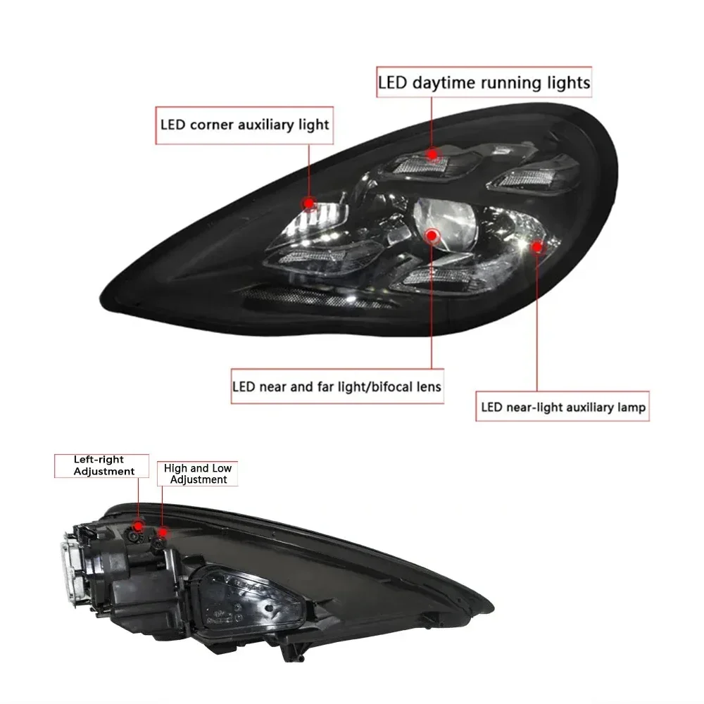 For Porsche Panamera 970.1 970.2 Old to New 2010-2016 Upgrade 2022 Matrix LED Headlights High quality Front Head Light Car Lamps