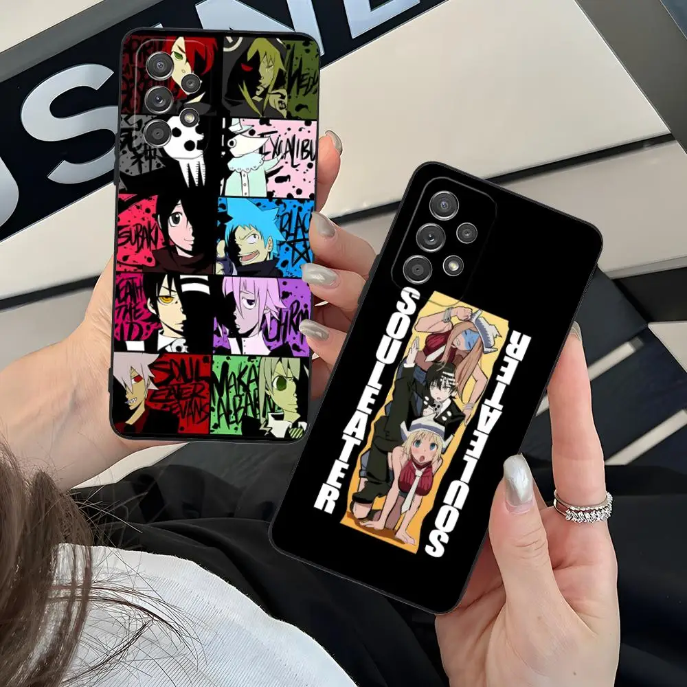 

Чехол для мобильного телефона Soul Eater для Samsung Galaxy A73 72 71 70 56 55 54 53 52 36 35 34 23 16 15 5G с цветной печатью Pretty