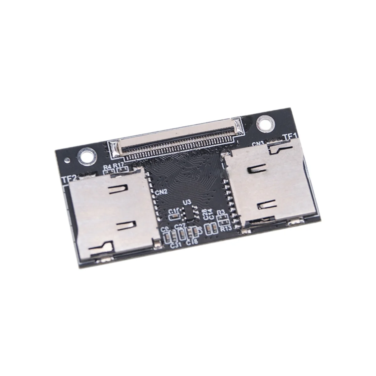 ABNP TF Adapter Card Dual TF Card to CE Anti-Interference Connection Card Suitable for Computer and Game Consoles