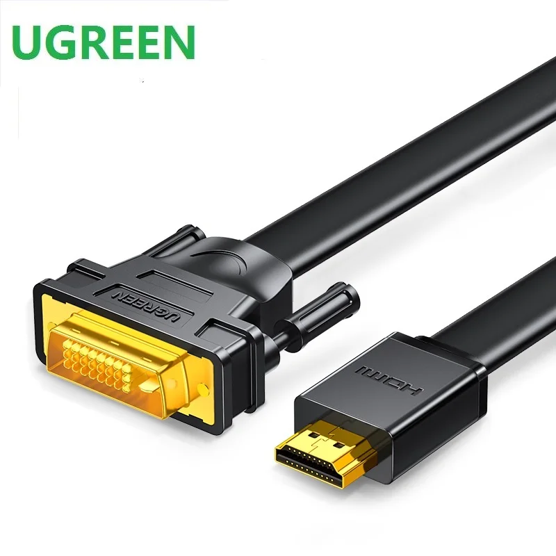 UGreen HDMI-Compatible DVI Line Or D-VI To HD Converter Cable Adapter For Ps3