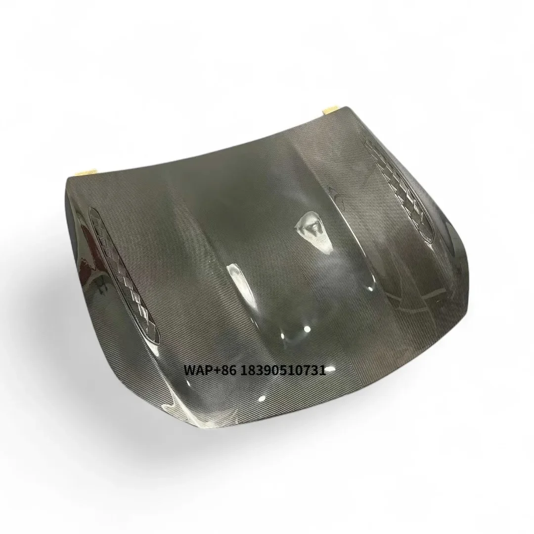Vented Style Carbon Fiber Fibre Bonnet Hood for 2016  GT63