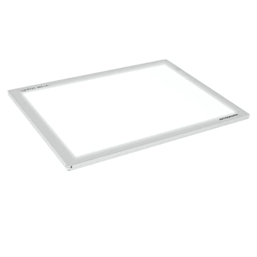 

Световой планшет LightPad 950 LX, тонкий, с регулировкой яркости, 24x17 дюймов, для художников, с УФ-безопасной LED-подсветкой для обводки, рисования и создания узоров, серебристый