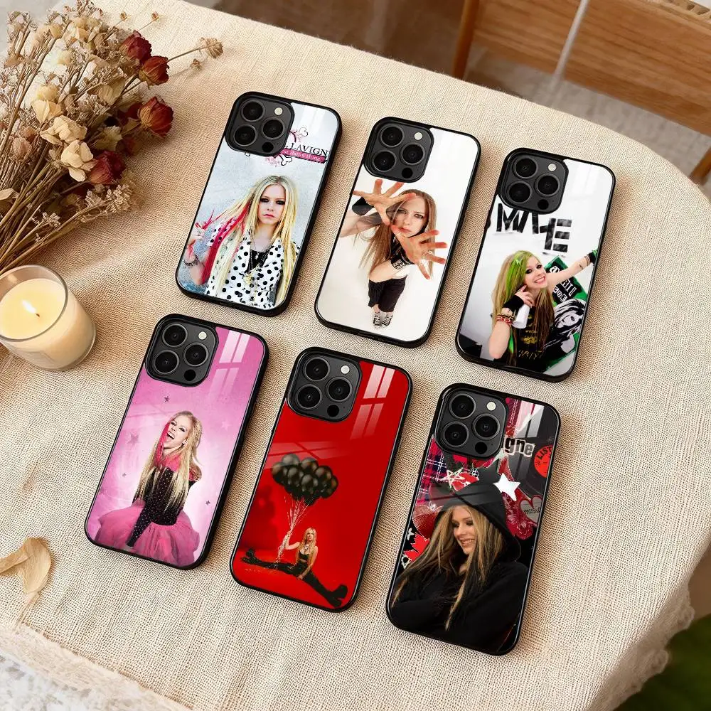 

Star Singer Avril Lavigne Phone Case For iPhone 17,16,15,14,13,12,Plus,Pro,Max For Magsafe Magnetic Wireless Charge