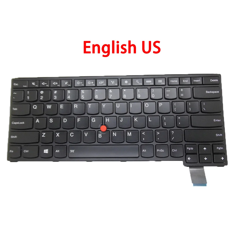 

Keyboard For Lenovo For Thinkpad S3 YOGA 14 YOGA 460 United Kingdom UK English US 00UR237 00UR200 00HW763 00HW800 Backlit New